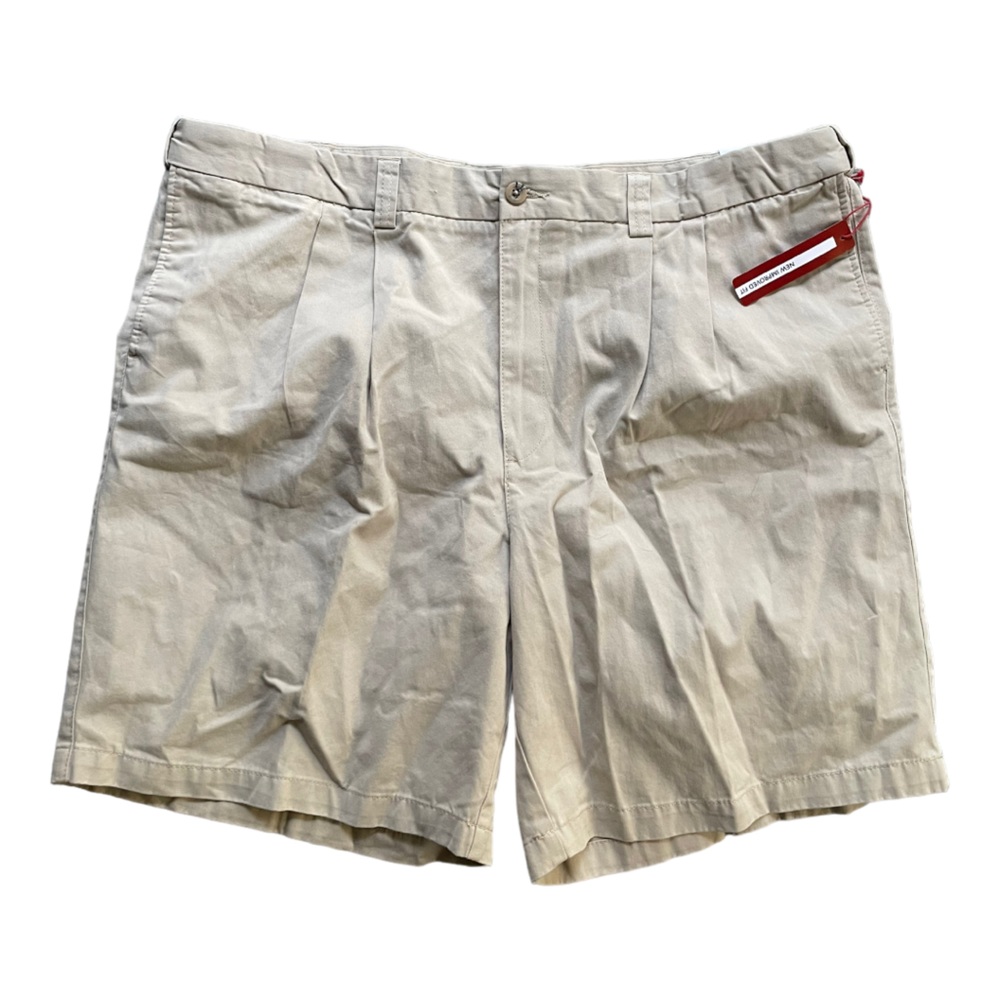 NWT Harbor Bay beige 100% cotton shorts